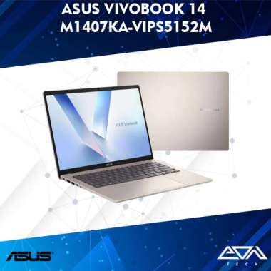 Laptop ASUS VivoBook 14 M1407KA-VIPS5152M Ryzen AI 5 340/16GB/512GB SSD/14" WUXGA/Win 11 Home+OHM 20
