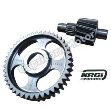 GIGI RASIO KECIL RACING GARDAN VARIO TECHNO 125 INJEKSI GEARBOX SUSUN NRGI Racing 15-43