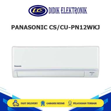 Panasonic CS/CU‑PN12WKJ AC Split 1.5 PK Standard Deluxe Mode Powerful R‑32 CU‑PN12WKJ PN12WKJ (Unit 