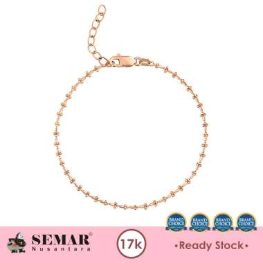 Gelang Emas Micheline Shimmering Gold 17K Semar Nusantara