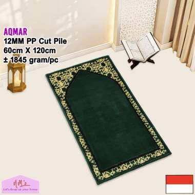 Sejadah sajadah imam masjid mushola 60 cm x 120 cm motif modern minimalis estetik bulu tebal cut pil