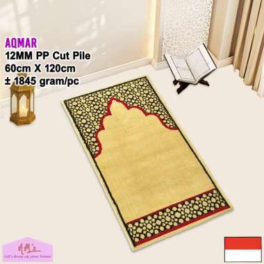 Sejadah sajadah imam masjid mushola 60 cm x 120 cm motif modern minimalis estetik bulu tebal cut pil