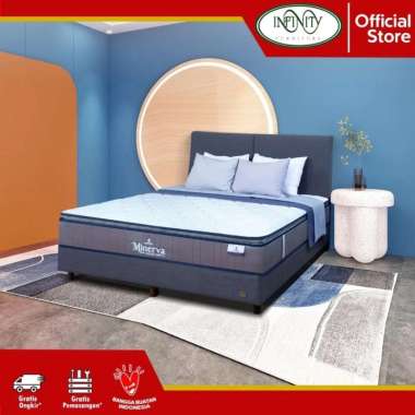 OLYMPIC Spring Bed Set Kasur MINERVA Full Set 120 x 200