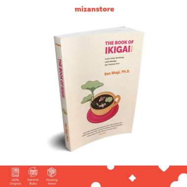 Mizan Buku Self Improvement The Book Of Ikigai - Ken Mogi Multicolor