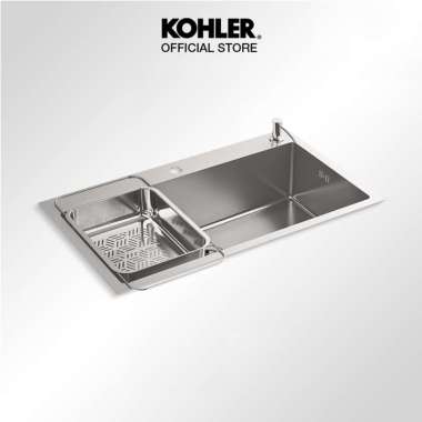 Kohler Waschtisch-Armatur Parallel – Einhebel, Französisches Gold, 127 Mm Auslauf