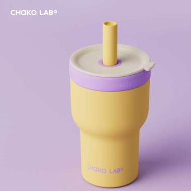 CHAKO LAB PangPang Cup Double Layer 570ml / 600ml Taro Custard