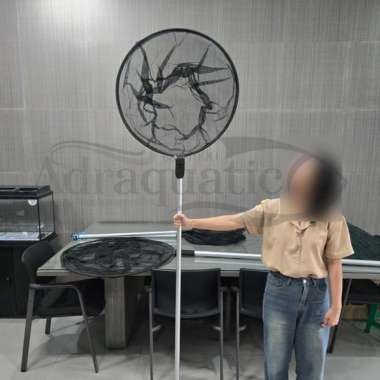 SEROKAN STAINLESS UK. 1.5M X 60CM SEROK SESER SARINGAN IKAN KOLAM KOI LELE JARING TAMBAK