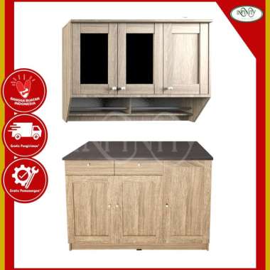 Lemari Rak Dapur Kitchen Set Cabinet Karsten Atas