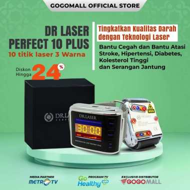 DR LASER PERFECT 10 PLUS - ALAT TERAPI LASER KESEHATAN DENGAN ACULASER