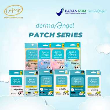 Derma Angel Stiker Jerawat Acne Patch Hologram Day Night Mix Plus Spot Lightning Playful 6 / 12 Patc