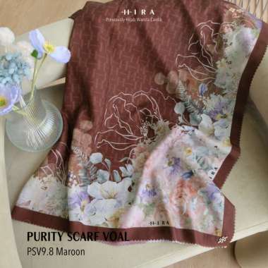 HIRA - Hijab Motif | Standart & Jumbo | Merah Putih Bendera Kemerdekaan Agustusan Indonesia Purity V