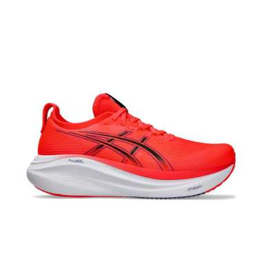 ASICS Men Gel-Nimbus 27 Standard-1011B958.600 12 Flash Red/Black