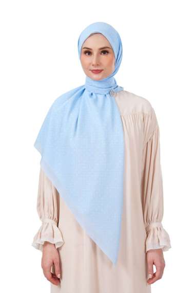 Nada Puspita - Monogrid Scarf Large Skyway