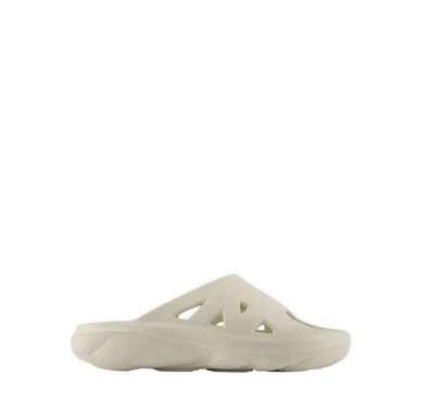 New Balance Women Fresh Foam X RCVRY Sandal Pria [NEWRCVRYSM1] 41.5 Grey Matter