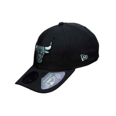 New Era Men Basketball Cap 940Snap Q225 Peppermint Rprv Chicago Bulls Topi Pria [60670109] OSFM Blac