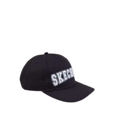 Skechers Men Cap University Topi Pria [SKEHOMZB14BK] - Black