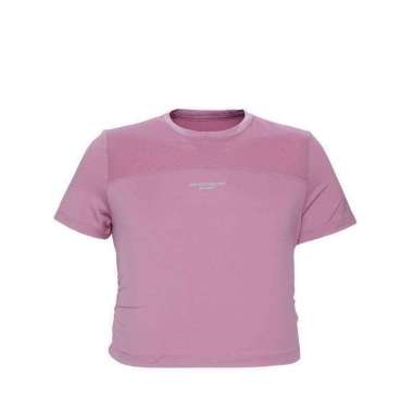 Skechers Women T-Shirt Sports Ss T-Shirt Baju Wanita [SKEGWS25V8LC] XL Lilac