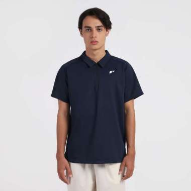Erspo 2025 Polo Shirt Zipper Cut Sewn Navy M