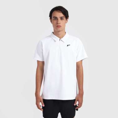 Erspo 2025 Polo Shirt Zipper Cut Sewn Broken White M