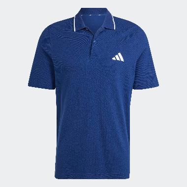 adidas Men Polo Shirts M Sl Pq Ps Baju Polo Pria [JE9021] A/M Dark Blue