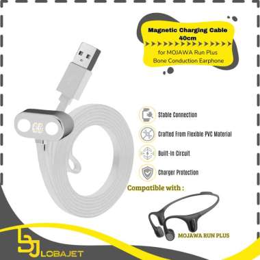 Magnetic Charging Cable 40cm for MOJAWA Run Plus Bone Conduction Earphone - Kabel Charger untuk MOJA