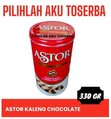 Astor Double Coklat 330 gr - Astor Kaleng - Astor Coklat Kaleng ( HARGA PER KALENG )