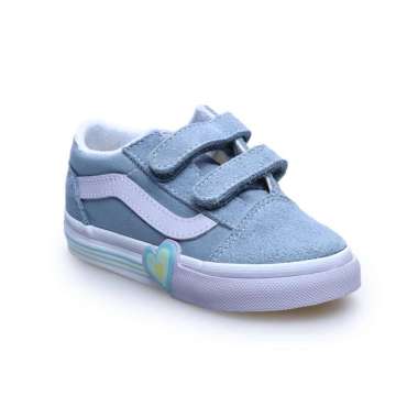 Vans Toddler Old Skool V Heart Citadel (VN000D4SCFL) 6