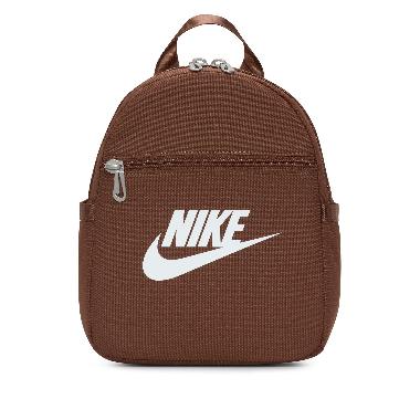 NIKE Women Sportswear Futura 365 Mini Backpack 6L Tas Olahraga Wanita [CW9301-265] MISC Fauna Brown/