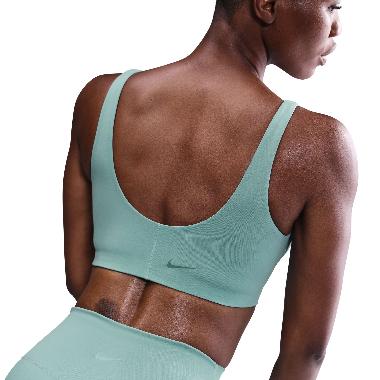 NIKE Women Training One Light-Support Padded Sport Bra Wanita [HQ2813-017] A/XL Cannon/Bicoastal