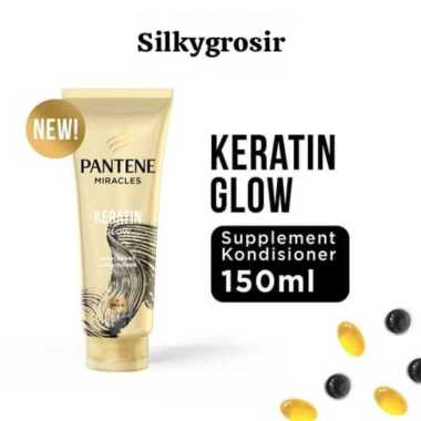 Conditioner Pantene Black Gold / Kondisioner Pantene Keratin Glow 150mL