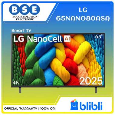 TV LG 65NANO80ASA 4K HDR Smart TV LG NANO80 65 Inch LG 65NANO80 LG TV NanoCell AI 65 Inch