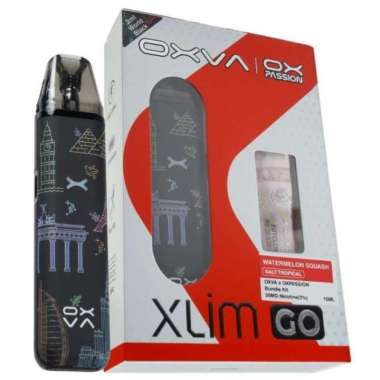 Oxva Xlim Go Pod Kit New Colors Bundling OX Passion Authentic By Oxva WORLD BLACK