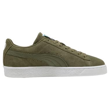 Puma Unisex Sportstyle Suede Classic Sepatu Pria/Wanita [39978132] 6 Loden Green-White