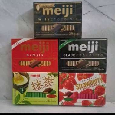 MEIJI HIMILK / MILK CHOCOLATE / BLACK CHOCOLATE / MATCHA / STRAWBERRY matcha
