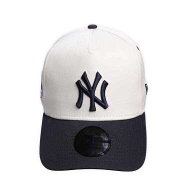 New Era Men Sportswear Cap ASG Patch Embroidery Frame New York Yankees Topi Pria [60667700] Light Cr