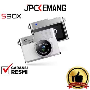JPC KEMANG SBOX Mini Digital Camera Pocket SBOX Mini Life Kamera GARANSI RESMI Snow White
