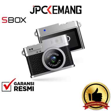 JPC KEMANG SBOX Mini Digital Camera Pocket SBOX Mini Life Kamera GARANSI RESMI Black Charcoal
