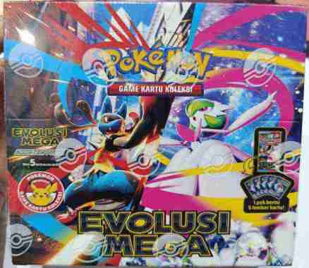 Pokemon TCG Evolusi Mega Booster Box Booster Box