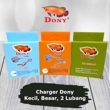 Cas Charger Senter Kepala Port DONY DN-2000 DN 2000 / Cas Senter Kepala Dony 1 Port, Lubang Besar, L