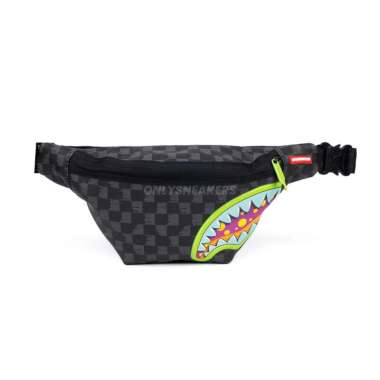 SPRAYGROUND SLIME TAKEOVER SAVVY CROSSBODY BAG