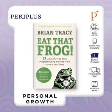 Eat That Frog! 4th Edition: 21 Great Ways to Stop Procrastinating and Get More Done - 9798890570925