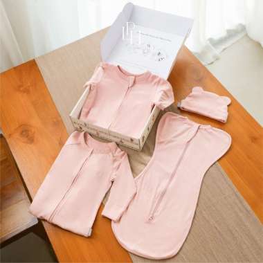 Little Palmerhaus - Jolly Baby Gift Set 1.0 (Hampers Newborn) POPPY PINK