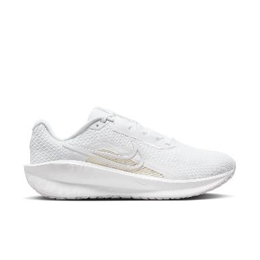 NIKE Women Running Downshifter 13 Road Shoes Sepatu Lari Wanita [FD6476-101] 9 White/White-Platinum 
