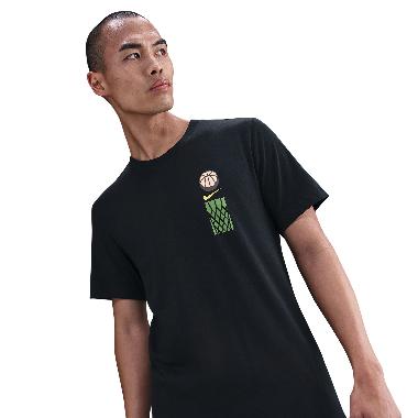 NIKE Men Basketball Tee Icon F25 Kaos Basket Pria [HV1702-010] S Black