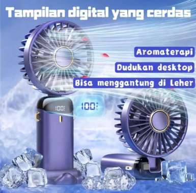 Kipas Angin Mini Portable / Mini Fan / Kipas Genggam / Kipas Lipat