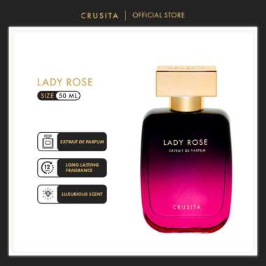 Crusita - Blooming Series Collections Extrait De Parfum Lady Rose 50ML