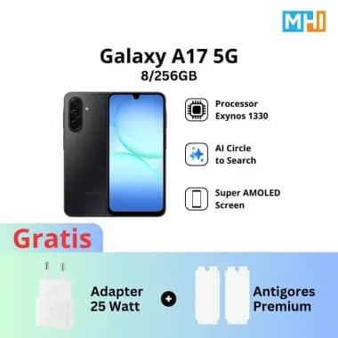 Samsung Galaxy A17 5G [ GRATIS ADAPTER 25 WATT ] 8/256GB, [ 8/256 LTE] [ 8/128 LTE ] Original, Bergaransi Resmi