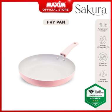 Maxim Sakura Wajan Anti Lengket 18cm Penggorengan Kecil