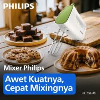 Philips Mixer (Hand Mixer ) - HR1552 - 170 Watt , Mixer Philips Chopper Mixer