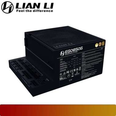 LIAN LI EDGE GOLD 850W | PSU 850W 80+ Gold ATX 3.1 PCIe 5.1 Fully Modular Black